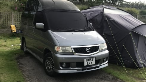 Daisy  – 2 berth Mazda campervan from 2003
