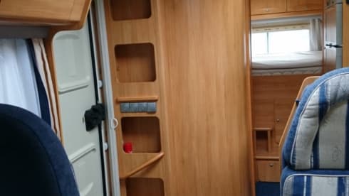 Spacious 4-person Adria Mobil