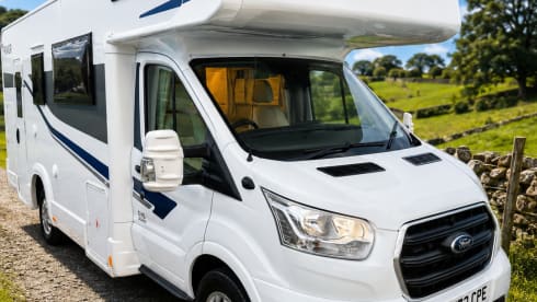 Kingsley the Countryside Cruiser – 7 berth Rimor alcove from 2022