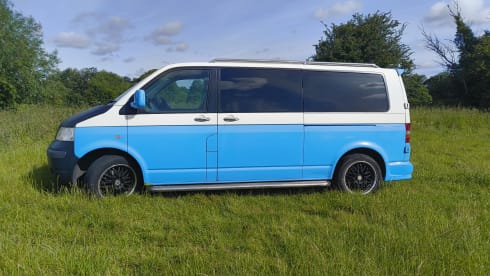 2 berth Volkswagen campervan from 2006