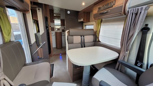 4 person Chausson Titanium (semi-integrated from 2014)