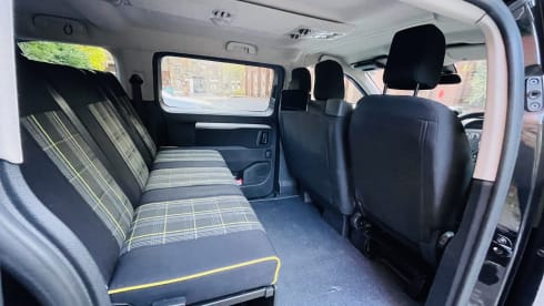 Liquorice  – 2 berth Toyota campervan from 2017