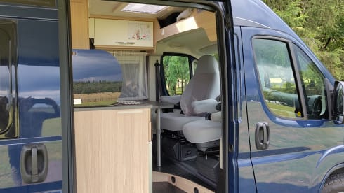 Compact, compleet en klaar voor avontuur – 2p Pössl Road Camp 540 (Fiat Ducato) from 2019