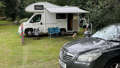 Gladdis – 4 berth Peugeot Elddis Sunseeker 100 from 2010