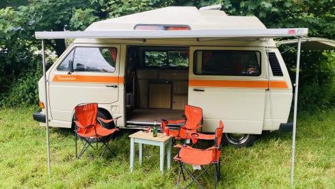Komet – Komet – Camping-car rétro VW T3 classique 1989 | 4 personnes