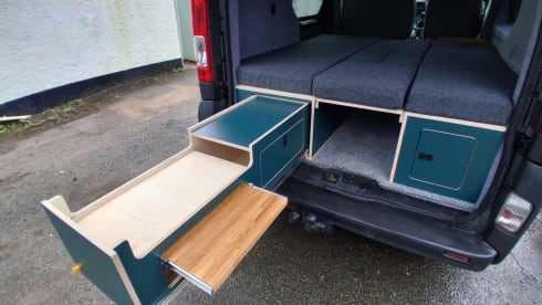 Nigel – 2 berth Nissan campervan from 2007