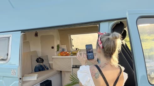 Azul  – Rent a Campervan Blue CLassics ‘s Volkswagen T3