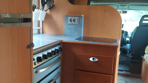 Superruime gezinscamper – 5p Elnagh Marlin 64 Alcove from 2001