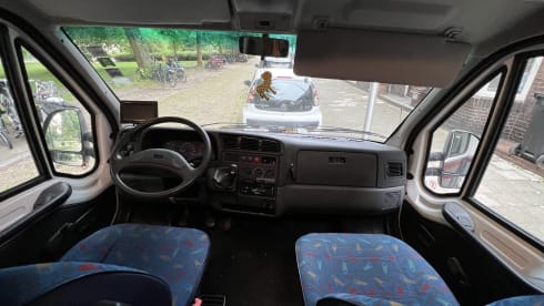 Captain Haddock – Stoer oude camper