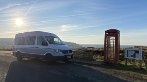 4 Berth VW Craftervan with Shower and Loo (Off Grid-able)