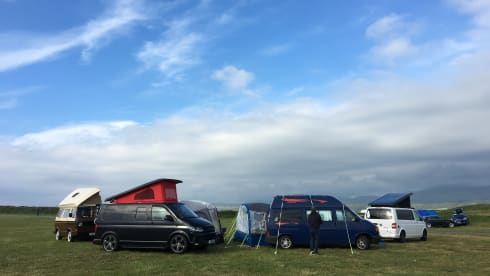 Black Beauty – Black beauty, our Vw T6 top of the range transporter 