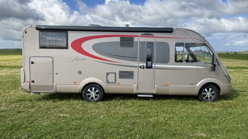Fijne Bürstner camper 4p