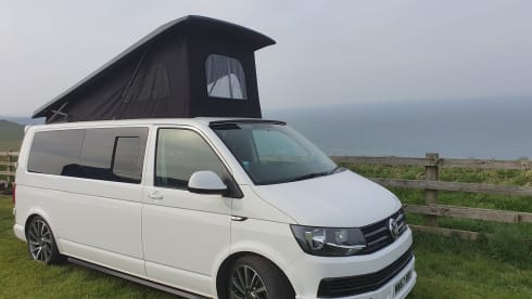 4 berth Volkswagen campervan from 2018