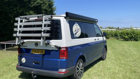 VW T6 Automaat – Aloha Beach Camper Blue
