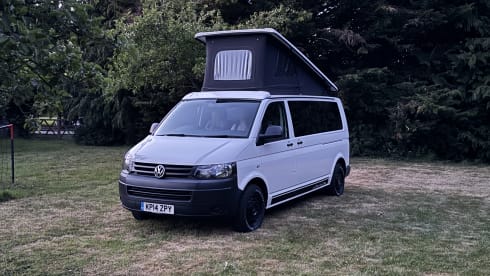 4 berth Volkswagen campervan from 2014