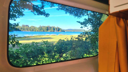 2-seater Nissan campervan from 2017