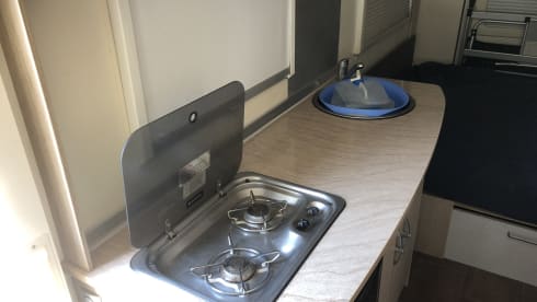 Krachtpatser met 180 PK – 2p Bürstner semi-integraal (2014)