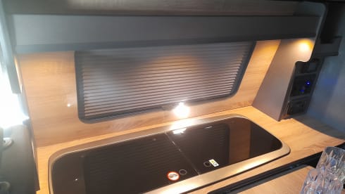 4 berth Volkswagen campervan from 2018