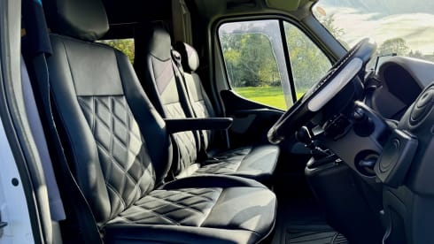 Ronnie  – Renault Master Campervan - Sleeps 5 with optional lean-to inflatable tent