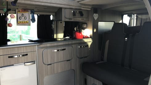 Ellie  – 4 berth Nissan campervan from 2006