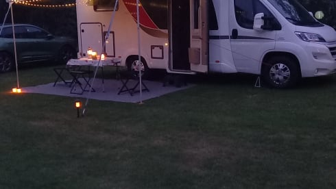 Fijne Bürstner voor 2 personen