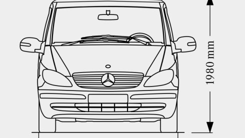 Mercedes-Benz Marco Polo 4 persons