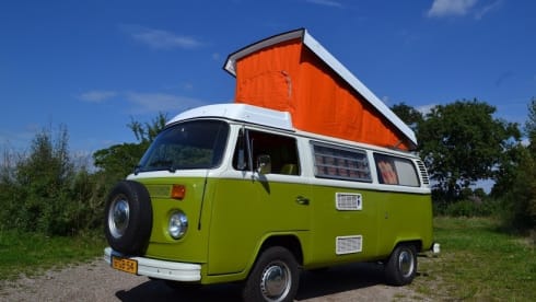 Retro VW T2B Camper droombus - technically top!