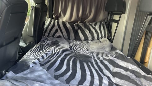 Four berth 4 seat Campervan