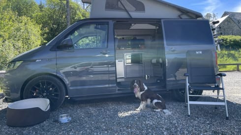 4 berth Volkswagen campervan from 2020