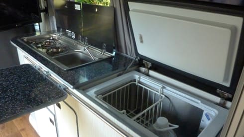 Eclipse – 4 berth Volkswagen campervan from 2008