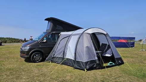 4 berth Volkswagen campervan from 2017