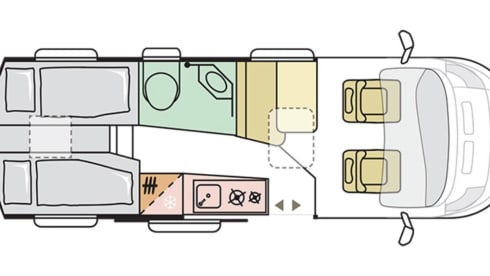 Autobus Adria Mobil 2P à partir de 2021