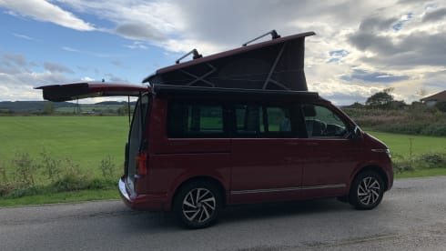 Strawberry – New VW California Ocean T6.1 DSG 2.0 TDI Automatic with drive assist