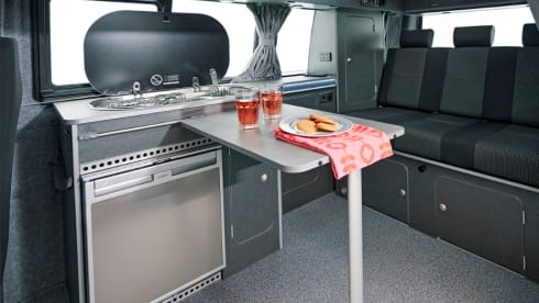 4-5 berth VW T6 LWB Campervan - Fully Equipped - 2020