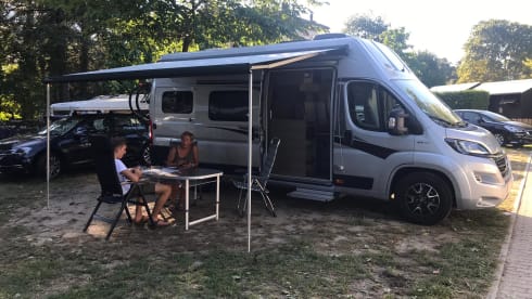 The spacious Columbus Knaus Freeway Boxstar