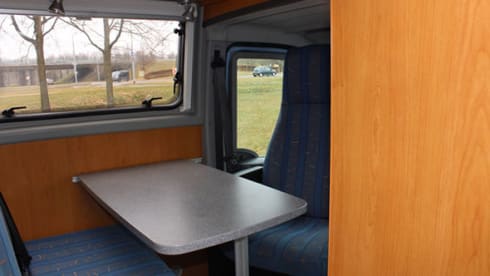 Comfortable camper bus