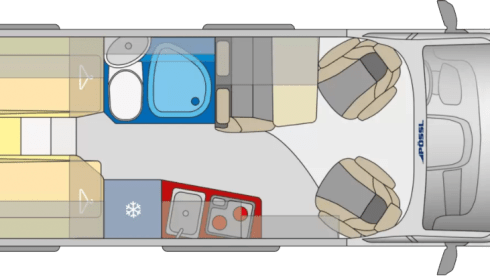 Lovely complete apartment on wheels