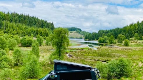 4 berth Volkswagen campervan from 2019
