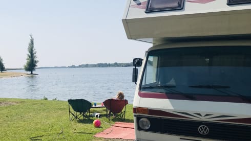 Affascinante Volkswagen d'epoca con 5 posti letto 
