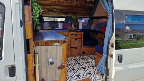 SKY – Unico camper rustico fuori rete/EHU in Cornovaglia