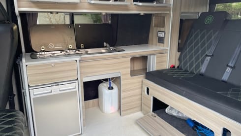 Volkswagen camper del 2017 - allestimento moderno