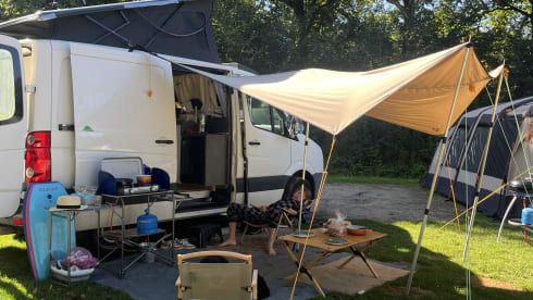 3-seater Volkswagen bus from 2012