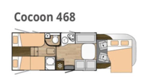 RILex – Brand new (2023) family mobile home for 4 people, luxury Benimar.