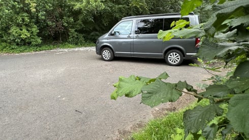 4 berth Volkswagen campervan from 2018