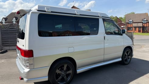 4 berth Mazda campervan from 2017