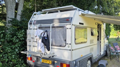 Campertje – 4p Fiat semi-integrated uit 1991