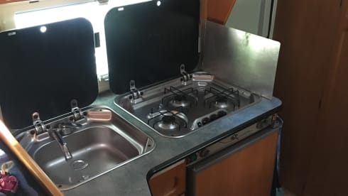 Spacious cozy family camper