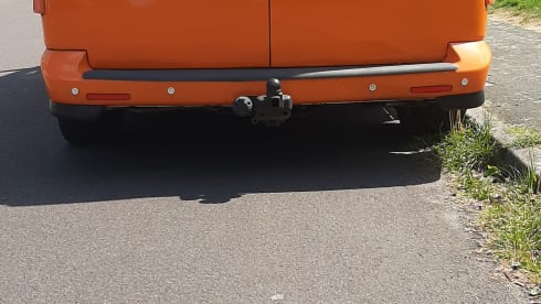 4 berth Volkswagen campervan from 2005