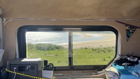 Disco Bus  – Custom Vauxhall Vivaro with Roof Tent 