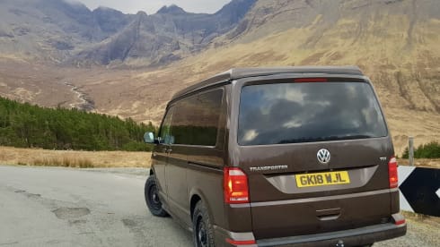 VW T6 Campervan- comfortable drive and accommodation